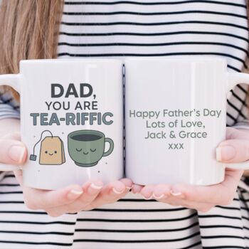 Dad Tea Riffic Mug, 2 of 2