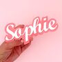 Personalised Layered Name Sign For Child's Bedroom, thumbnail 1 of 9