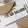 Personalised Hot Air Balloon Experience Gift Voucher, thumbnail 5 of 9