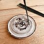 White Wash Incense Stick Holder Ash Catcher Plate, thumbnail 5 of 9
