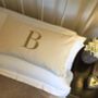 Personalised Embroidered Initial Cushion, thumbnail 2 of 10