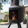 Contemporary Chiminea, thumbnail 3 of 5