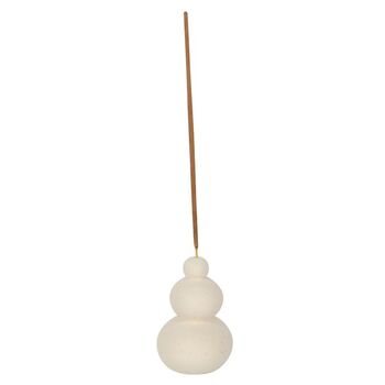 Cream Speckle Balancing Stones Incense Stick Holder, 3 of 3