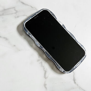 Curved Clear And Black Phone Case, 8 of 8
