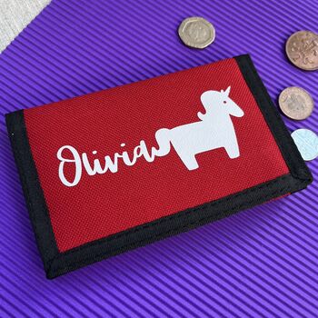 Personalised Stocking Filler Girl's Wallet, 4 of 6
