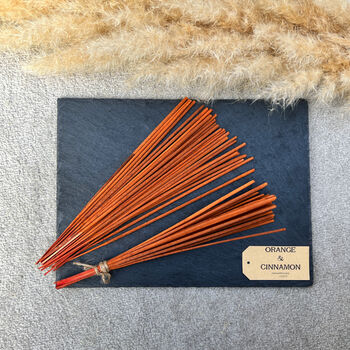 Orange And Cinnamon Natural Incense Sticks, 3 of 6