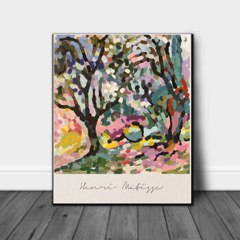 Matisse Landscape Tree Art Print, 2 of 4