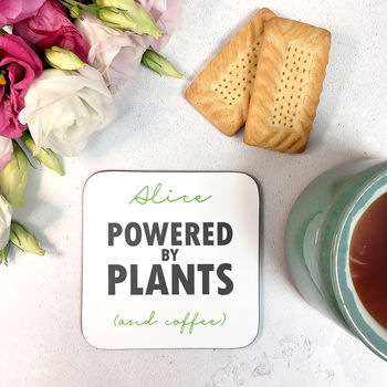 Personalised 'Powered By Plants' Vegan Mug, 7 of 12
