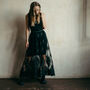 Black Lace Overlay Skirt With Detachable Train, thumbnail 6 of 12
