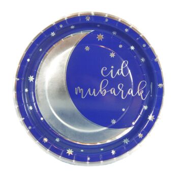 Blue And Silver Eid Party In A Box Decorations, 3 of 12