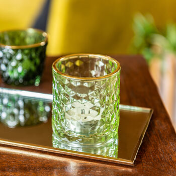 Set Of Mixed Glass Votive Holders, 5 of 5