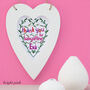 Thank You Teacher Personalised Heart Print, thumbnail 5 of 7