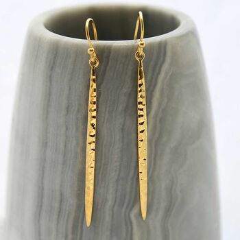 Sterling Silver Icicle Earrings, 4 of 8