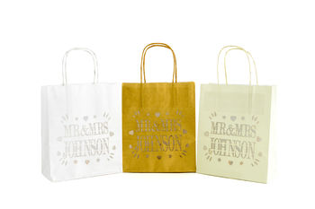 Personalised Wedding Paper Lantern Bags, 2 of 4
