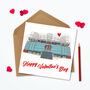 Valentines Manchester Utd Personalised Card, thumbnail 3 of 6