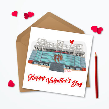 Valentines Manchester Utd Personalised Card, 3 of 6