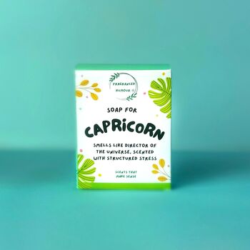 Soap For Capricorn Funny Novelty Zodiac Gift, 3 of 6