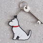 Westie Cufflinks Personalised Dog Lover Gift, thumbnail 8 of 12
