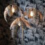 Antique Gold Palm Floor Lamp, thumbnail 1 of 4