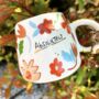 'Absolutely No Idea' Floral Ceramic Cup, thumbnail 6 of 6