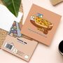 Pizza Card | Cute Greeting Cards, thumbnail 3 of 4