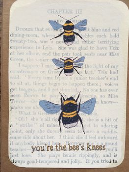 You're The Bee's Knees Greeting Card, 3 of 3