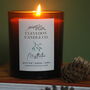 Mistletoe Christmas Candle, thumbnail 1 of 2
