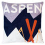 Aspen Needlepoint Pillow, thumbnail 1 of 4