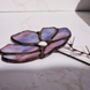 Purple Cosmos Flower Stained Glass Flowers, thumbnail 2 of 7