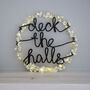 Deck The Halls Wreath Light, thumbnail 9 of 10