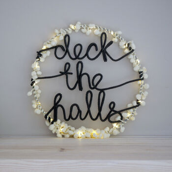 Deck The Halls Wreath Light, 9 of 10