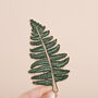 Fern Embroidered Patch, thumbnail 4 of 8