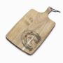 Personalised Tibetan Terrier Engraved Acacia Serving Board, thumbnail 2 of 2
