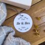 Personalised Mr And Mrs Ceramic Ornament, thumbnail 1 of 2