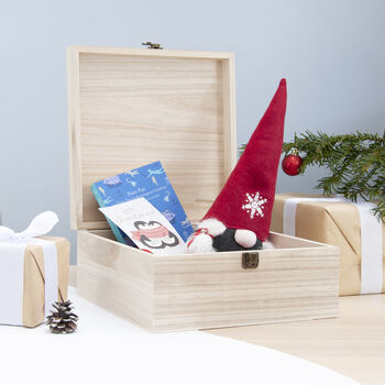 Personalised Festive Penguin Christmas Eve Box, 6 of 12