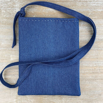Shoulder Bag Slow Stitch Patchwork, 11 of 12