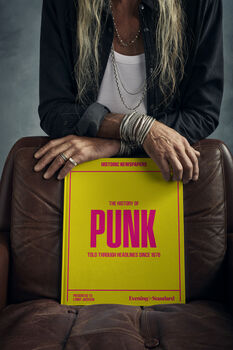 History Of Punk Music Personalised Gift Deluxe History Book Music Fan Gift, 6 of 10