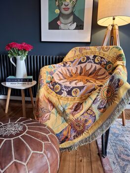 Sunshine Furniture Throw And Blanket, 3 of 9
