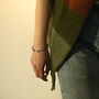 Minimalist Twisted Open Cuff Bracelet, thumbnail 8 of 10