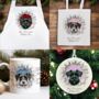 Personalised Christmas Schnauzer Break Through, thumbnail 1 of 10