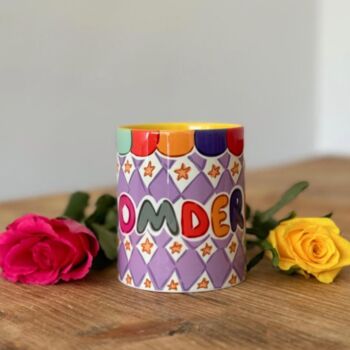 Momderful Mug – Colorful Typography Mug, Gift For Mom, 2 of 3