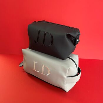 Personalised Matte Recycled Washbag, 5 of 8