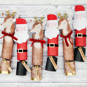 Santa And Reindeer Christmas Crackers, 4 of 4