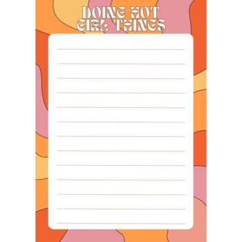 Hot Girl Notepads, 3 of 4