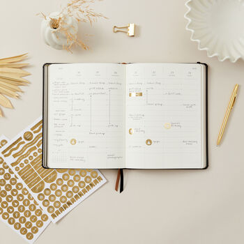 2026 Weekly Planner Black, 11 of 12