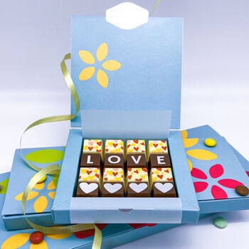 Personalised Message Love And Hearts Chocolates, 3 of 6