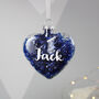 Personalised Filled Glass Bauble Christmas Decoration, thumbnail 1 of 8