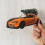 Fast And Furious Toyota Gr Supra With Christmas Tree, thumbnail 2 of 2