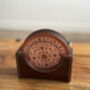 Set Of Six Coasters With Case, Indian Print, thumbnail 7 of 12