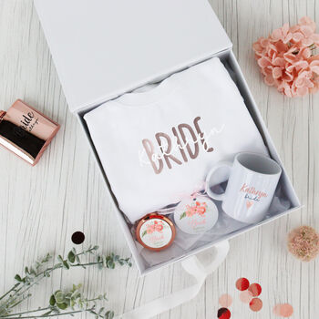 Personalised Bride Luxury Gift Box, 2 of 5
